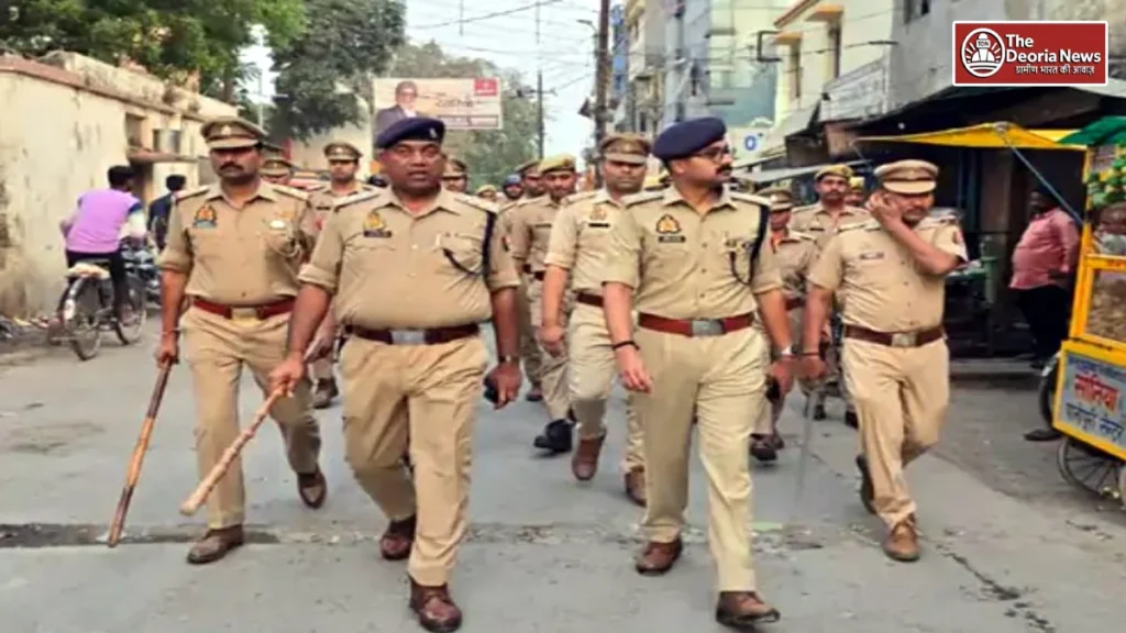 Foot patrolling of Superintendent of Police in Deoria