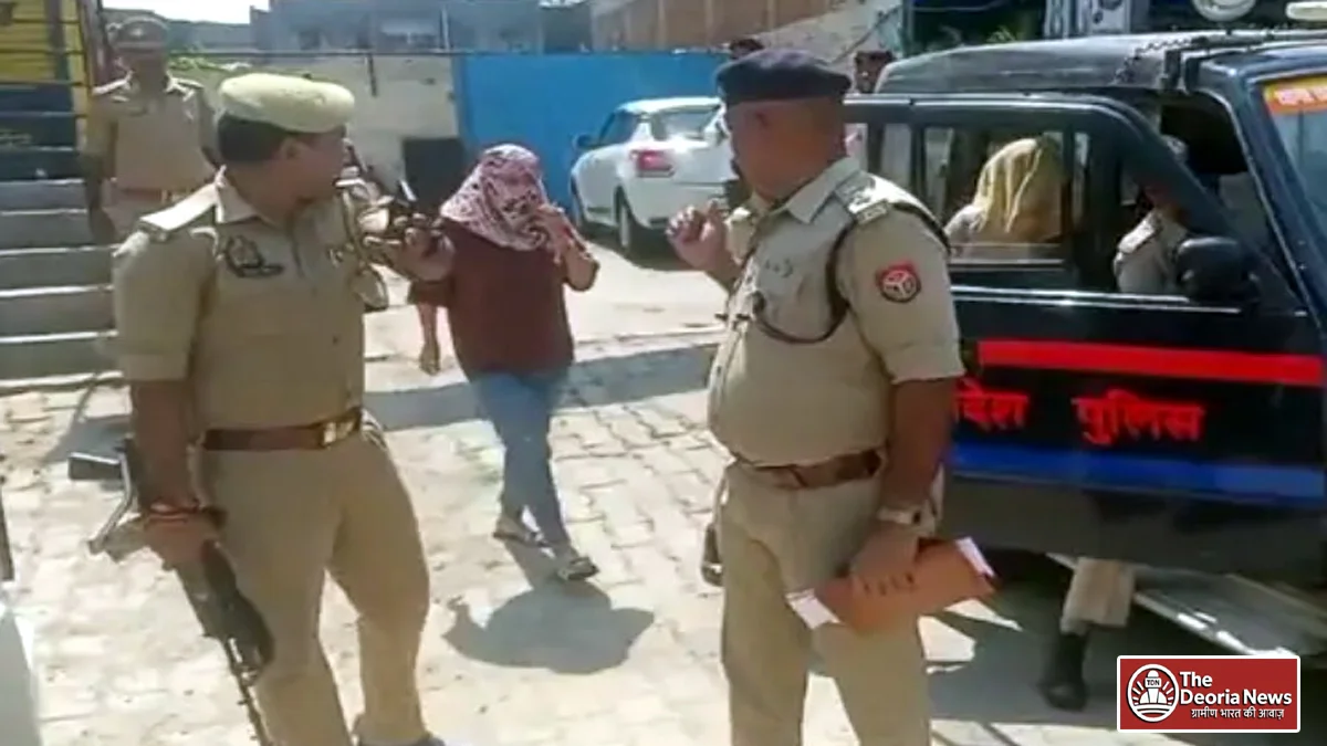 Police on spa centers in Deoria