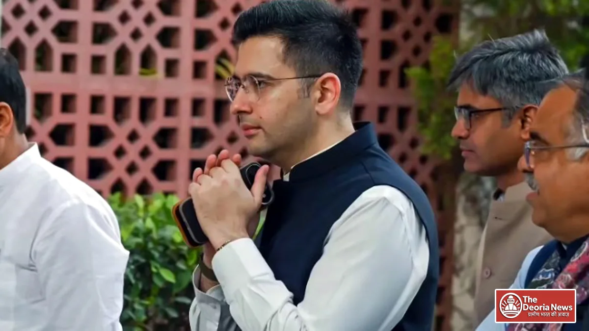 Raghav Chadha after joining BJP