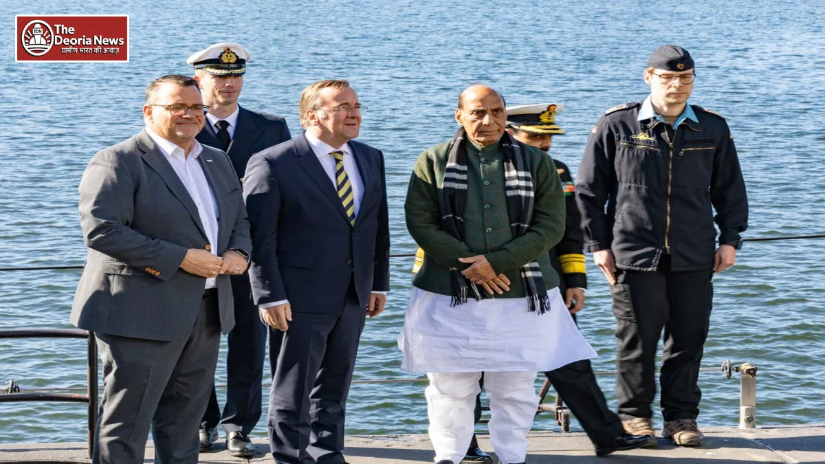 Rajnath Singh on Germany tour