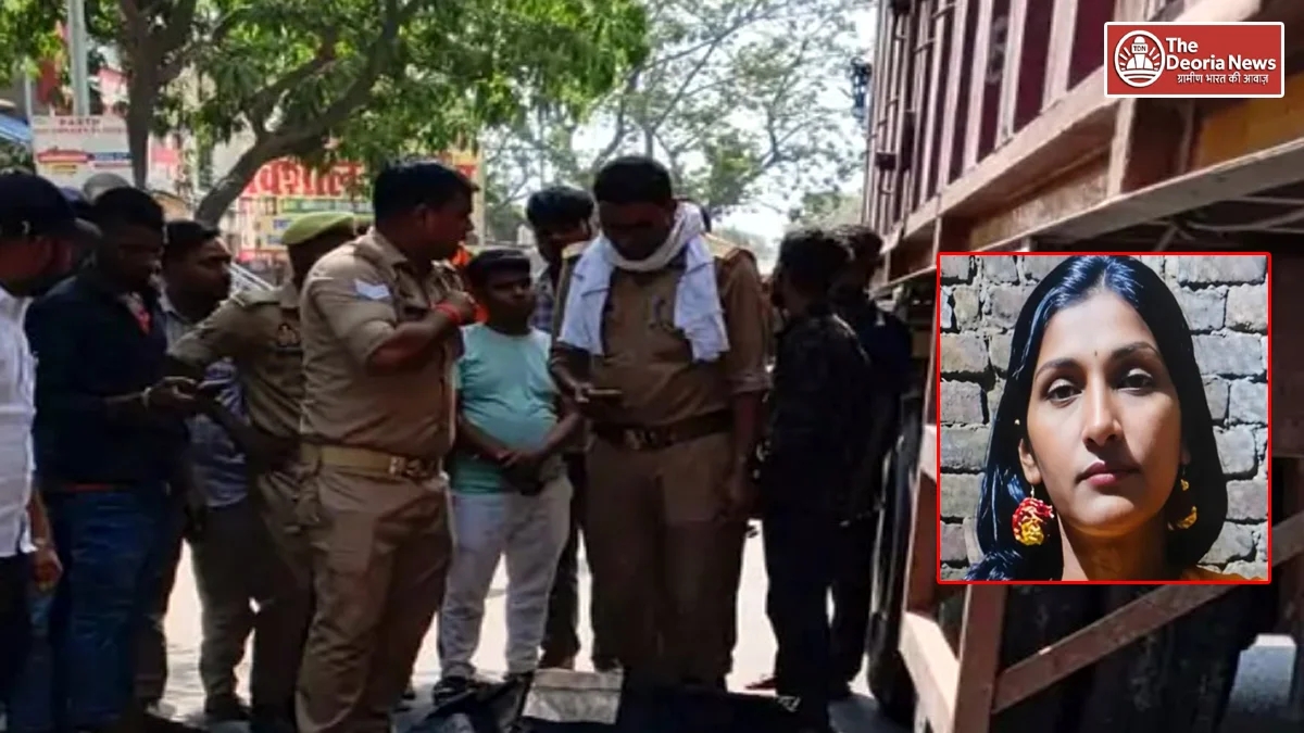 bride on wedding day in deoria