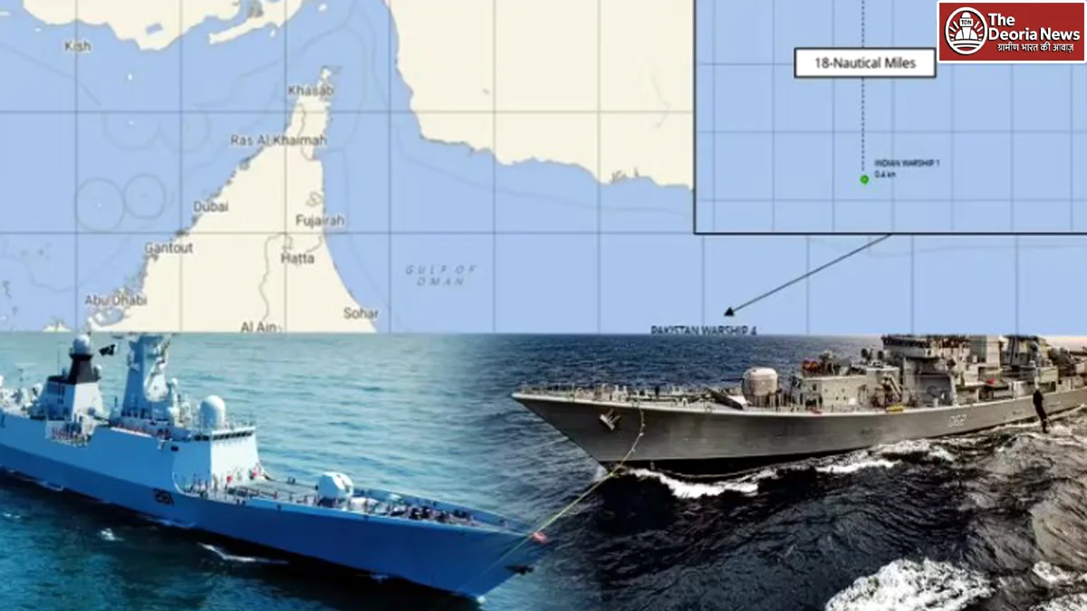 face to face near oman coast