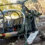 ईस्टर्न लद्दाख में सेना का चीता हेलिकॉप्टर क्रैश, मेजर जनरल समेत सभी सुरक्षित