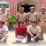 देवरिया : महेरौना बाजार में धारदार हथियार से हमला करने वाले तीन आरोपी गिरफ्तार, दाव बरामद