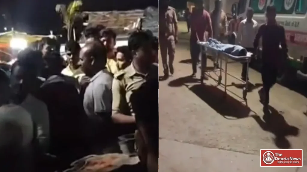 Deoria Speeding bike collision