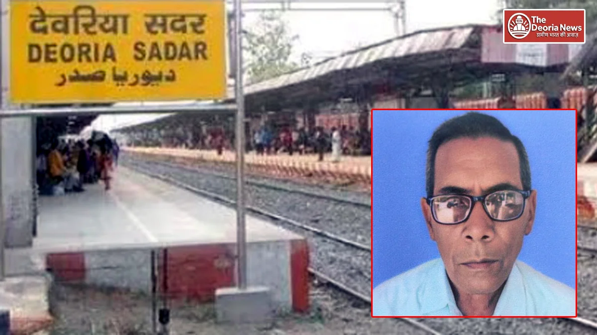 Goods train hit in Deoria