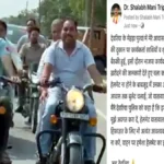 जनप्रतिनिधि हो तो ऐसा: बिना हेलमेट निकले विधायक, खुद पुलिस से कहा- काटिए चालान