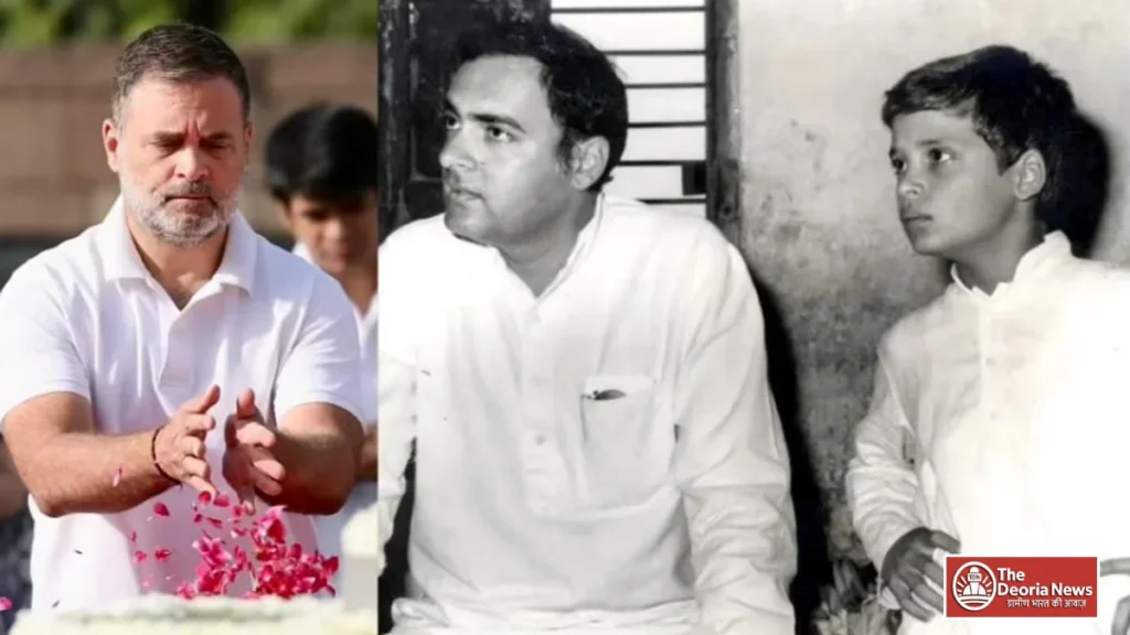 Rahul on Rajiv Gandhi's death anniversary