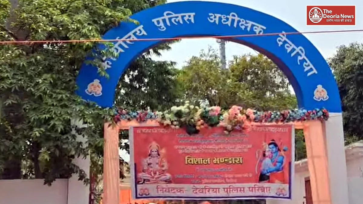 Religious in Deoria on big Tuesday