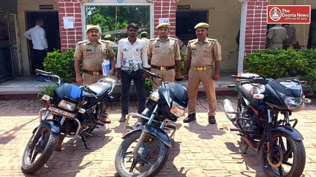 Vehicle theft exposed in Deoria