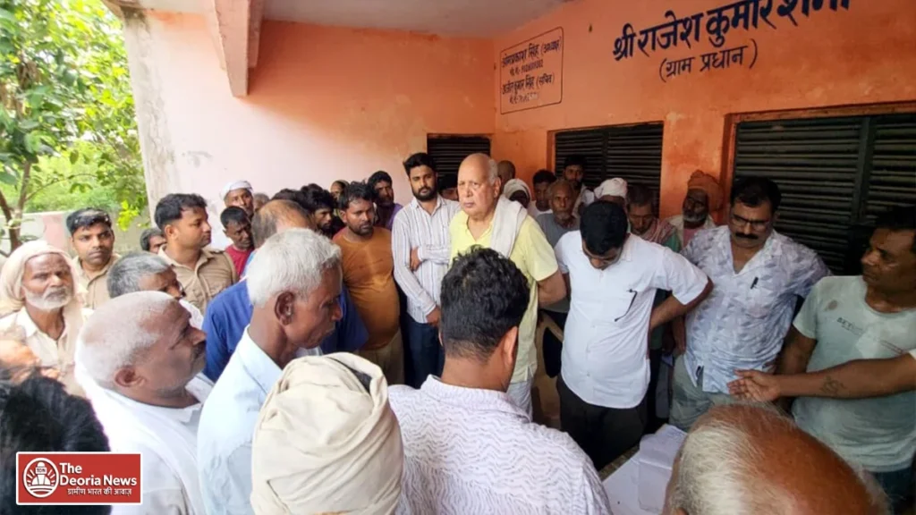 Agriculture Minister Surya Pratap Shahi Kushinagar