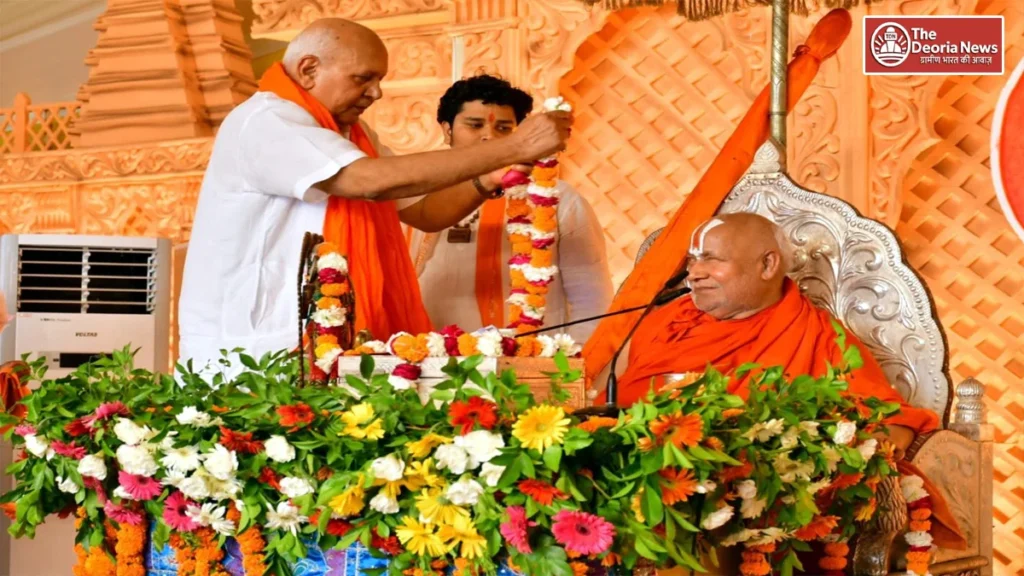 Attended the Shri Ram Katha in Lucknow.