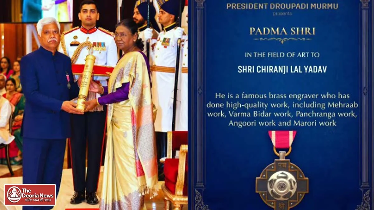 Chiranji, master of brass carving