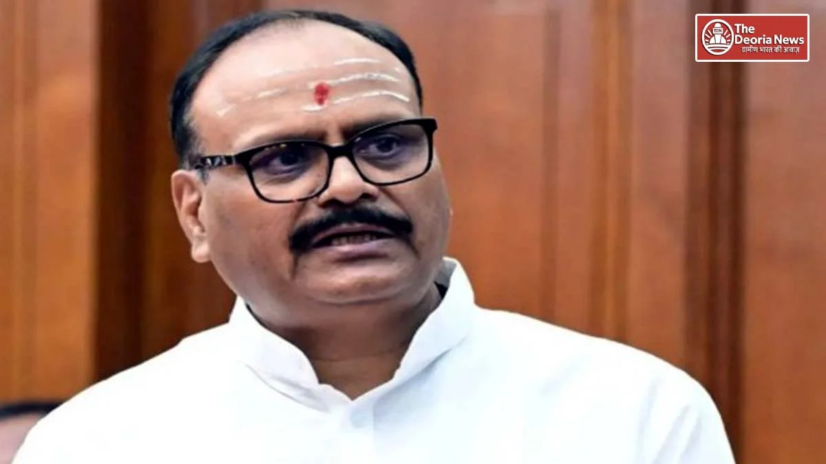 Deputy Chief Minister Brajesh Pathak's visit to Deoria