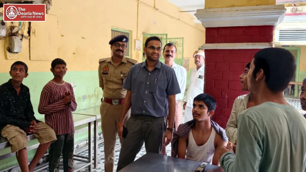 District Magistrate and Superintendent of Police in Deoria