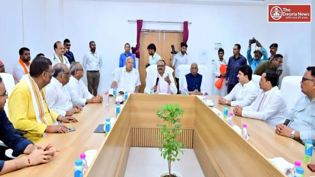 Health Minister at Deoria Medical College
