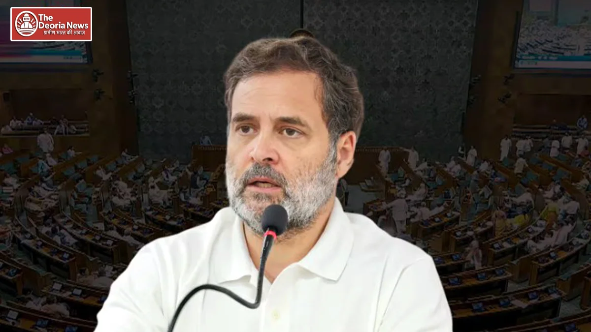 Rahul Gandhi in Lok Sabha