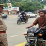 देवरिया में यातायात पुलिस का सघन अभियान, 98 वाहनों का ई-चालान, 8 वाहन सीज
