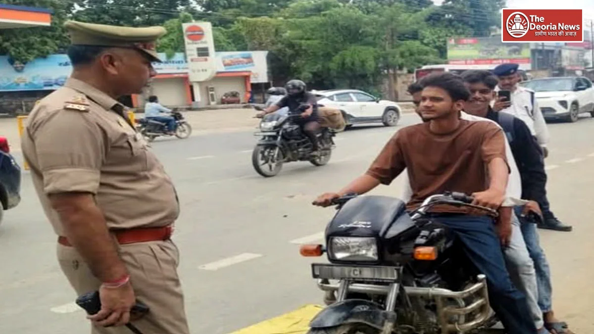 Traffic Police in Deoria