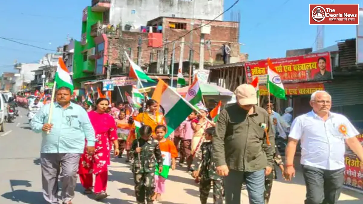 Deoria Procession taken out in Pathardeva
